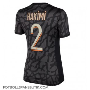 Paris Saint-Germain Achraf Hakimi #2 Replika Tredje Tröja Damer 2023-24 Kortärmad